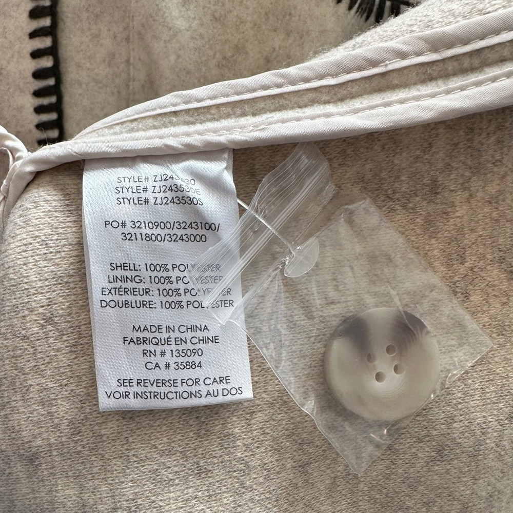 Z Supply NWT Olivia Whipstitch Jacket Oatmeal Heather Women’s Size M - Picture 7 of 8